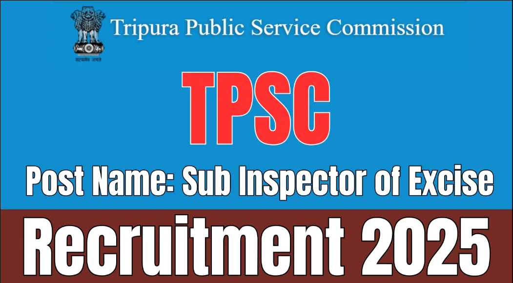 TPSC Sub Inspector of Excise Recruitment