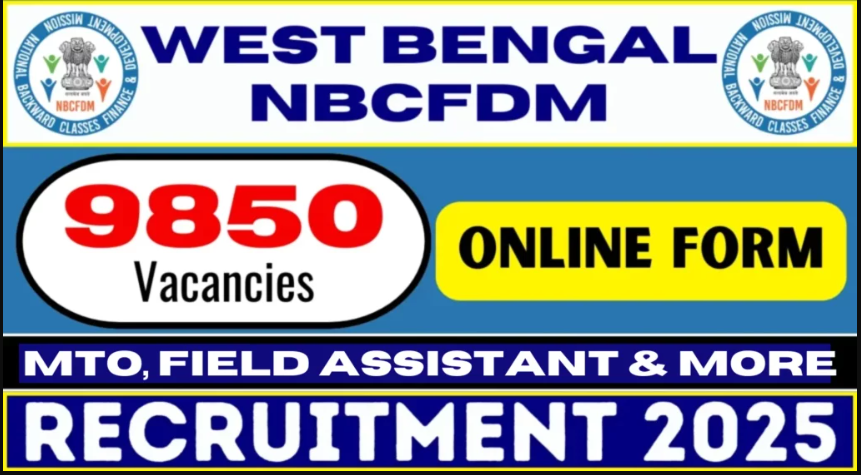 West Bengal NBCFDM Recruitment