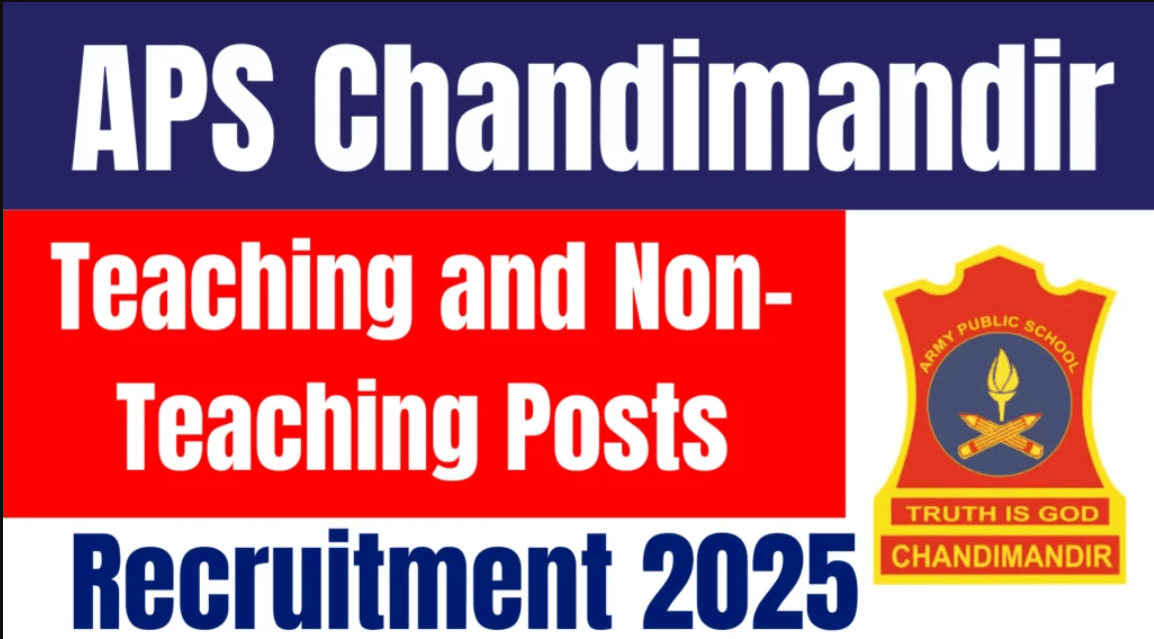 APS Chandimandir Recruitment 2025