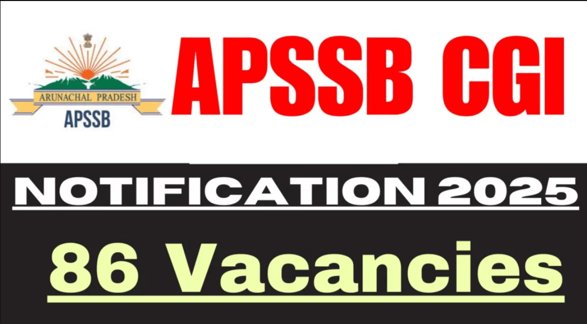 APSSB CGL Recruitment 2025