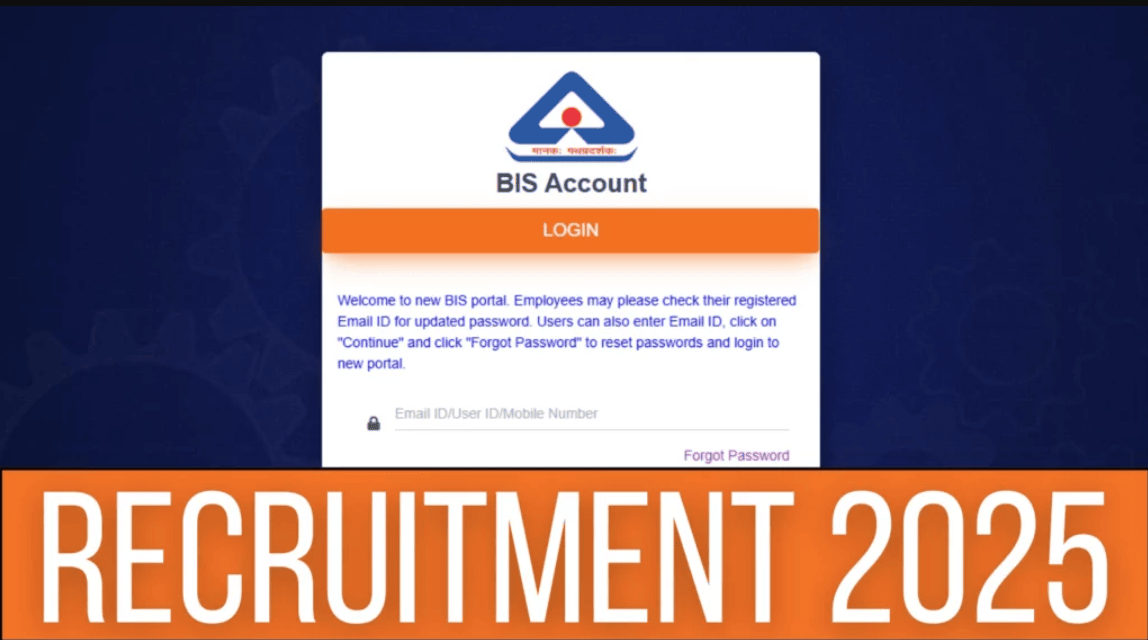 BIS Consultant Recruitment 2025