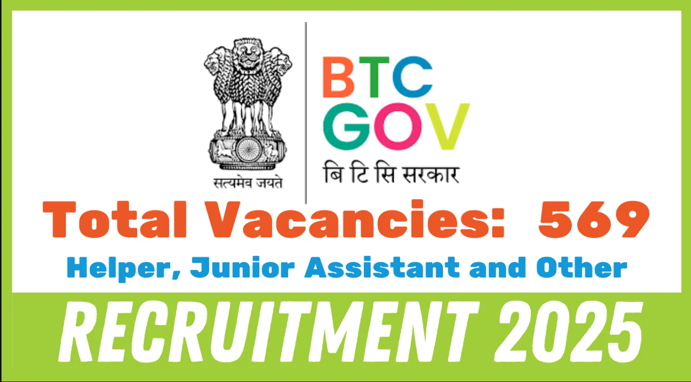 BTC Kokrajhar Recruitment 2025