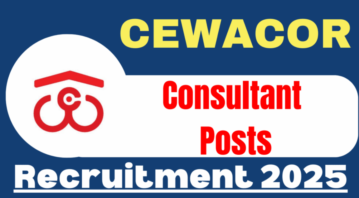 CEWACOR Consultant Recruitment 2025
