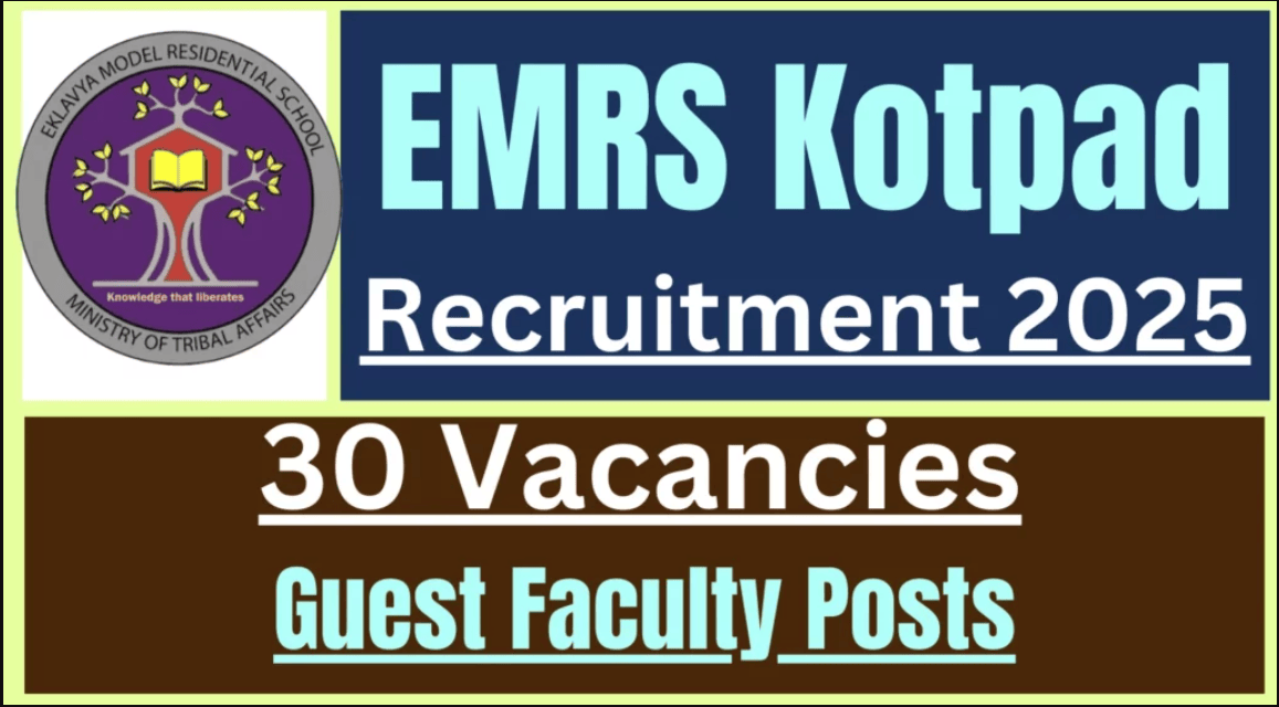 EMRS Kotpad Recruitment 2025