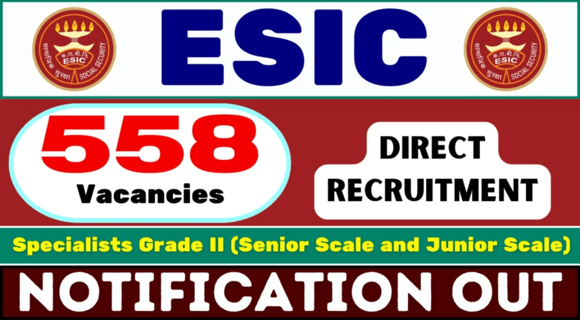 ESIC Recruitment 2025