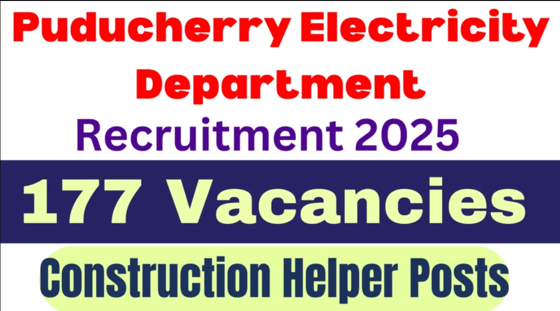 Electricity Department Construction Helper Recruitment