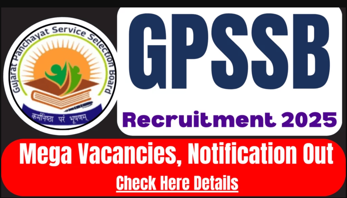 GPSSB Mega Recruitment 2025