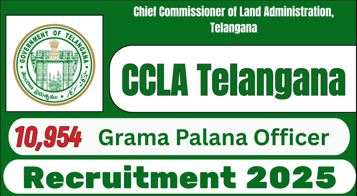 CCLA Grama Palana Officer Recruitment 2025