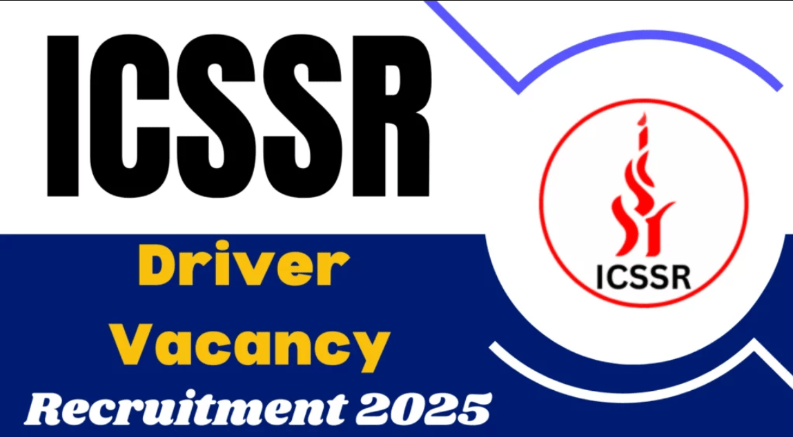 The Indian Council of Social Science Research - ICSSR Driver Recruitment 2025 – Last Date 15 May Govt Exam Update 1 ICSSR Driver Recruitment 2025