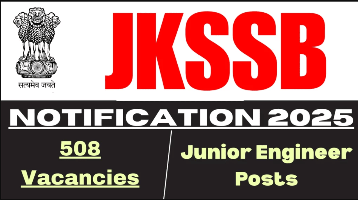 JKSSB Junior Engineer Recruitment 2025