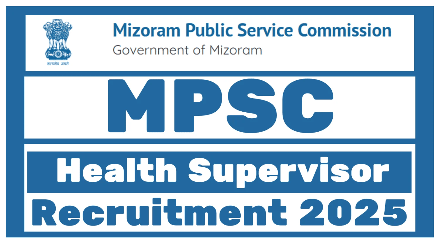 MPSC Health Supervisor Recruitment 2025