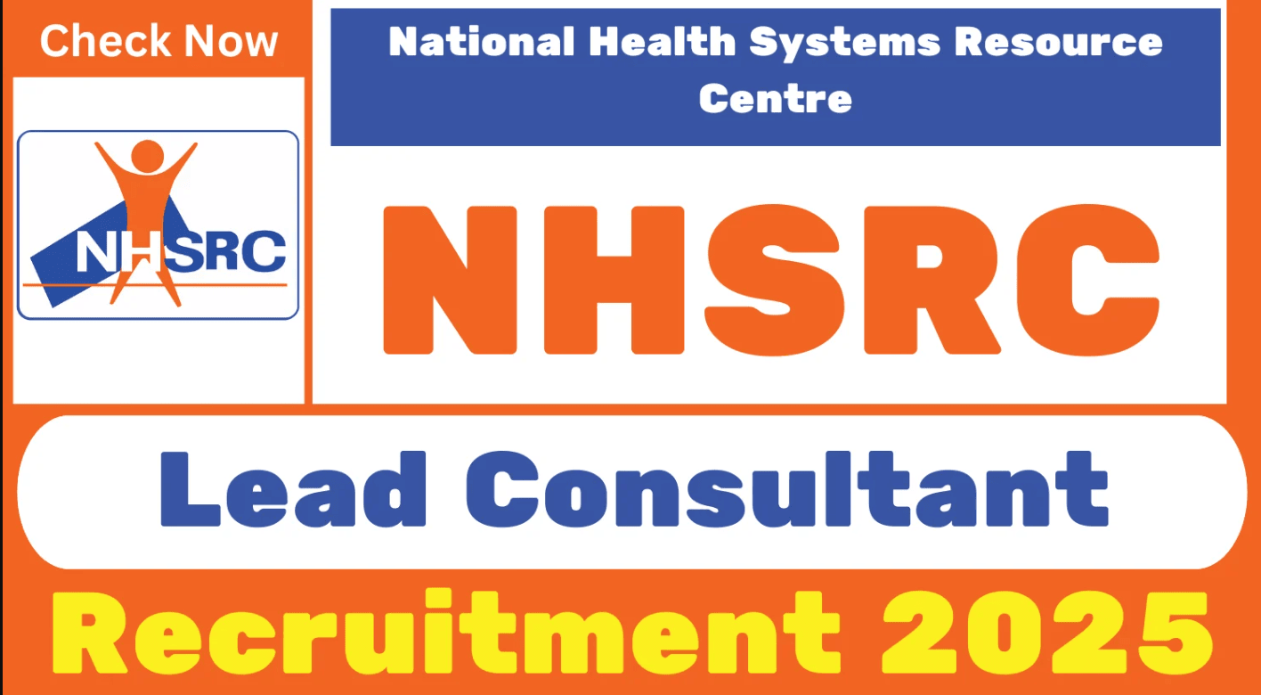 NHSRC Lead Consultant Recruitment 2025