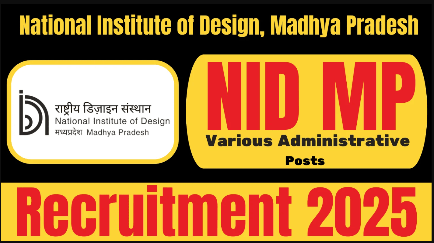 NID MP Recruitment 2025