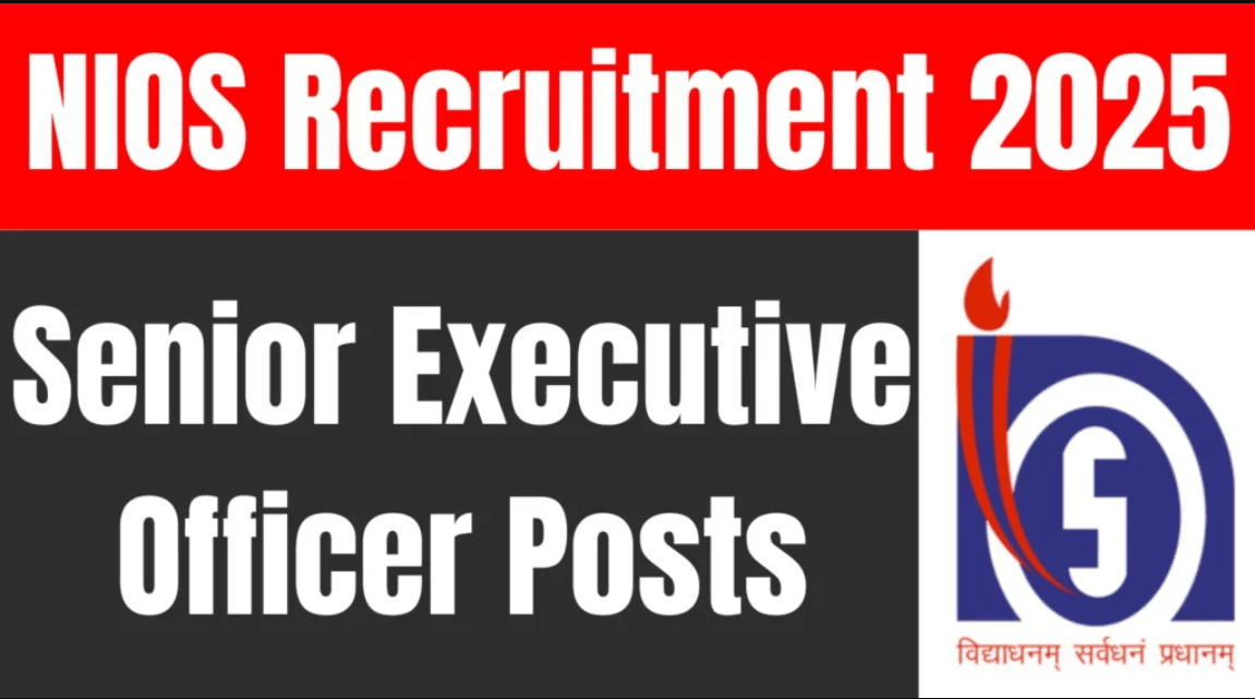 NIOS Senior Executive Officer Recruitment