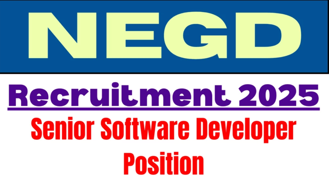 NeGD Recruitment 2025