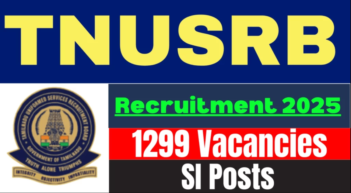 TNUSRB SI Recruitment 2025
