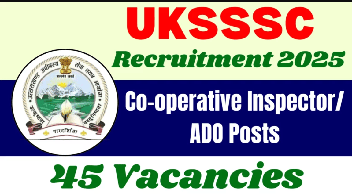 UKSSSC ADO Recruitment 2025