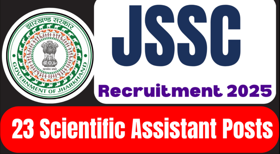JSSC Scientific Assistant Recruitment 2025